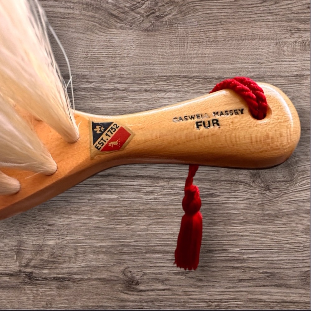 Caswell Massey vintage fur brush